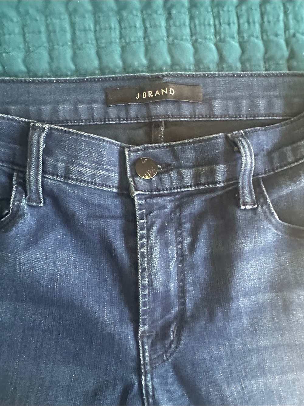 J Brand Dark Indigo High-Rise Women's Jeans